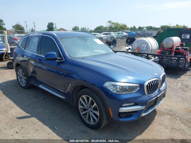 BMW X3 2018 5uxtr9c58jlc77964