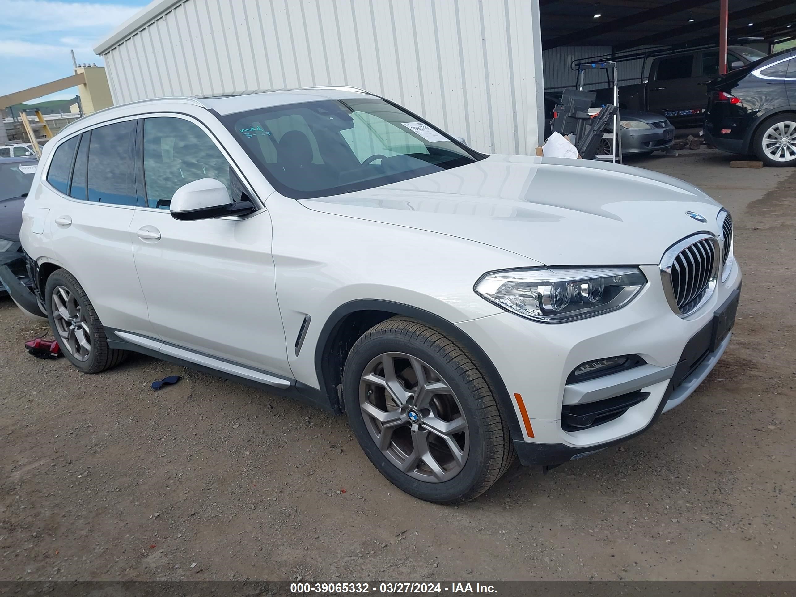 BMW X3 2021 5uxts1c08m9e77559