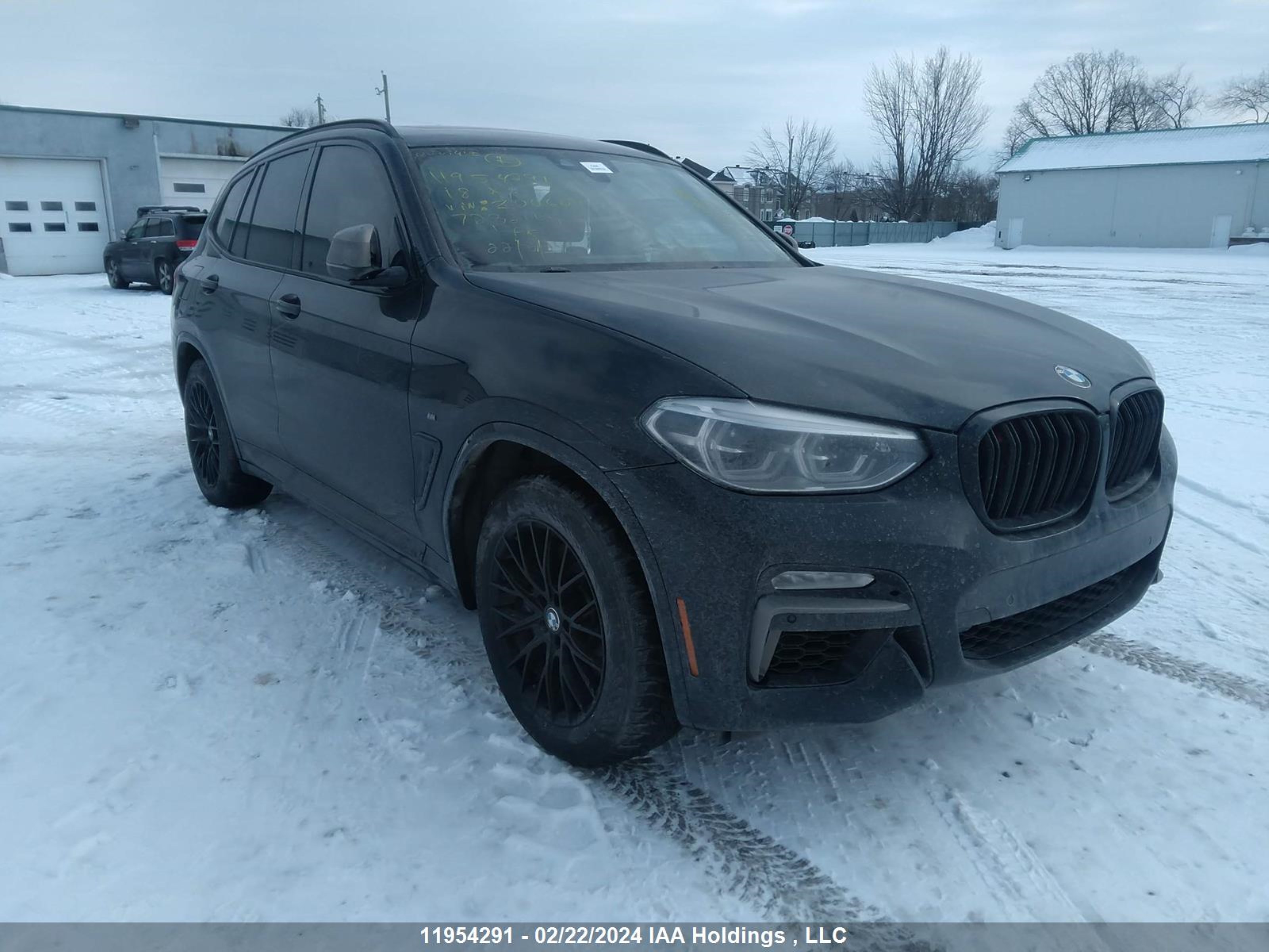 BMW X3 2018 5uxts3c54j0z00609