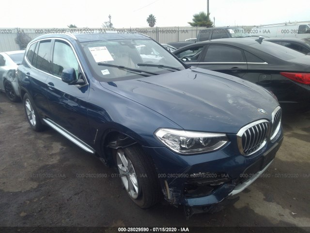 BMW X3 2020 5uxty3c03l9b49135