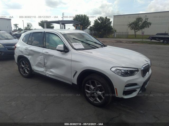 BMW X3 2021 5uxty3c03m9f18934