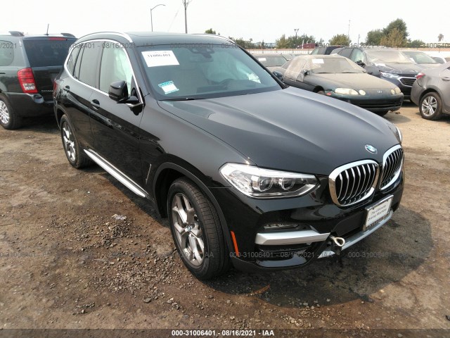 BMW X3 2021 5uxty3c04m9g67370