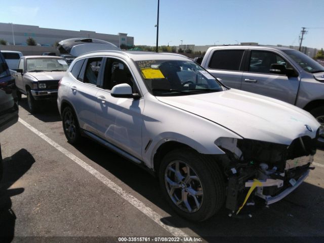 BMW X3 2021 5uxty3c05m9e11366