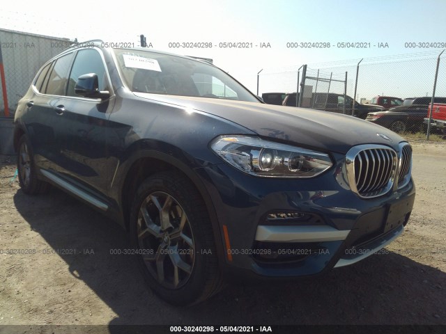 BMW X3 2021 5uxty3c06m9f18409