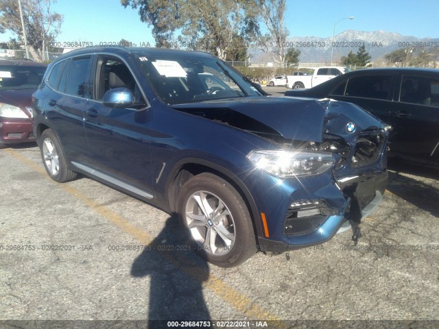 BMW X3 2021 5uxty3c07m9e10557