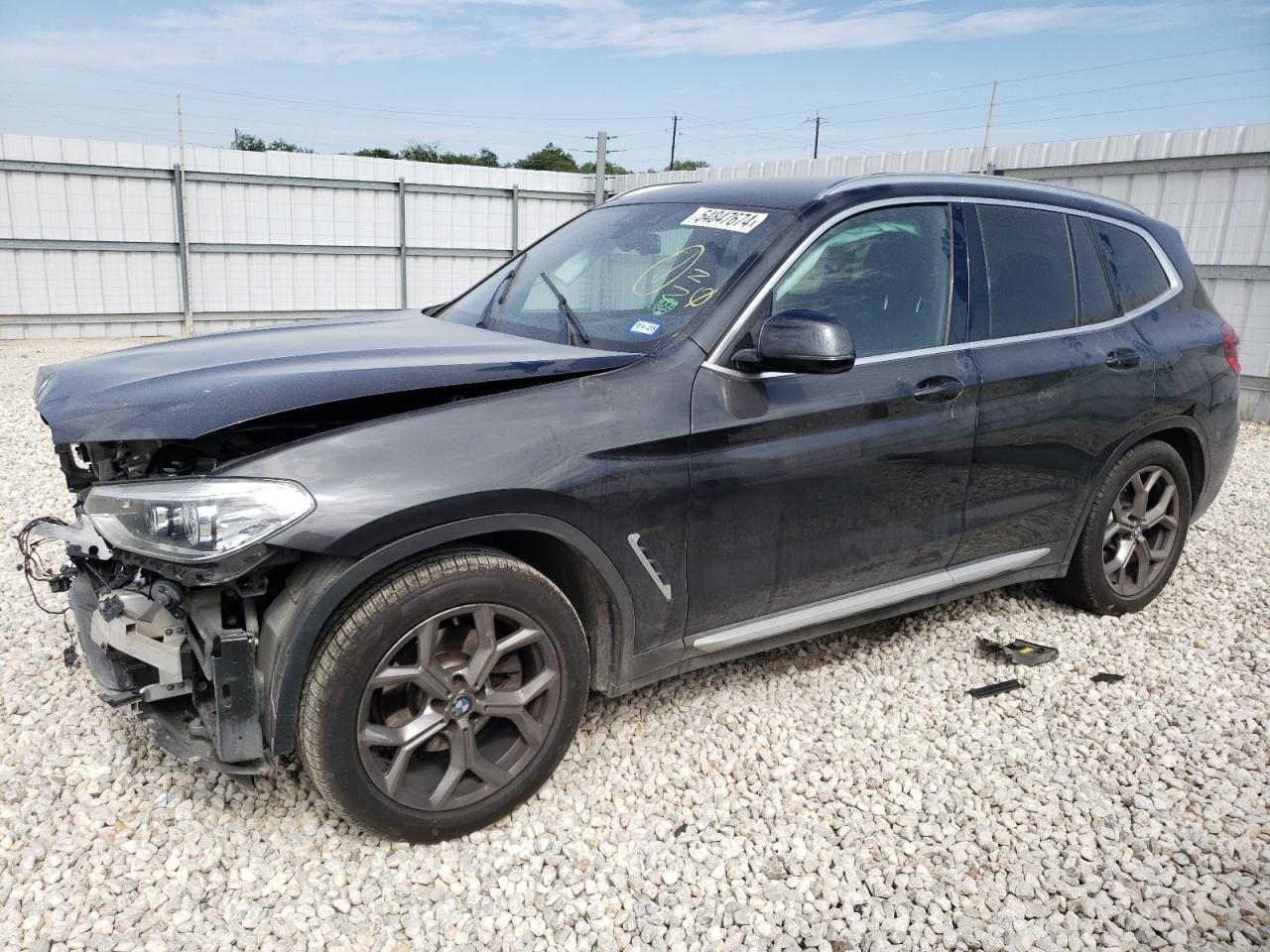 BMW X3 2021 5uxty3c07m9e33868