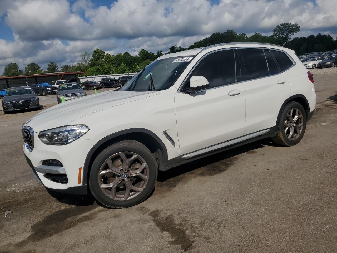 BMW X3 2021 5uxty3c07m9h65969