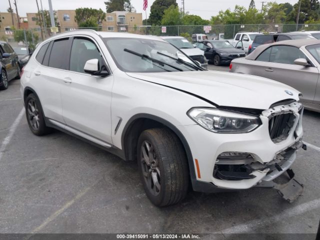 BMW X3 2021 5uxty3c08m9f62962