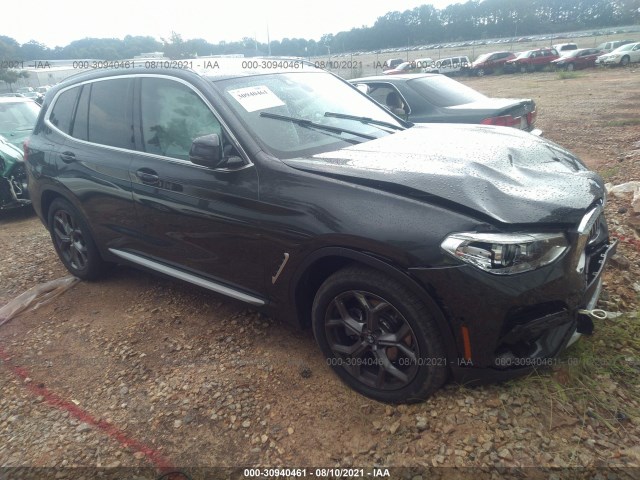 BMW X3 2021 5uxty3c08m9g65900