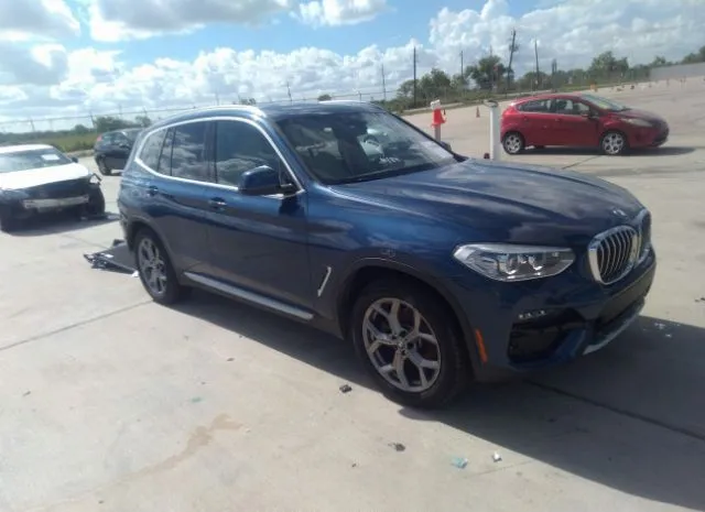 BMW X3 2021 5uxty3c09m9g40178