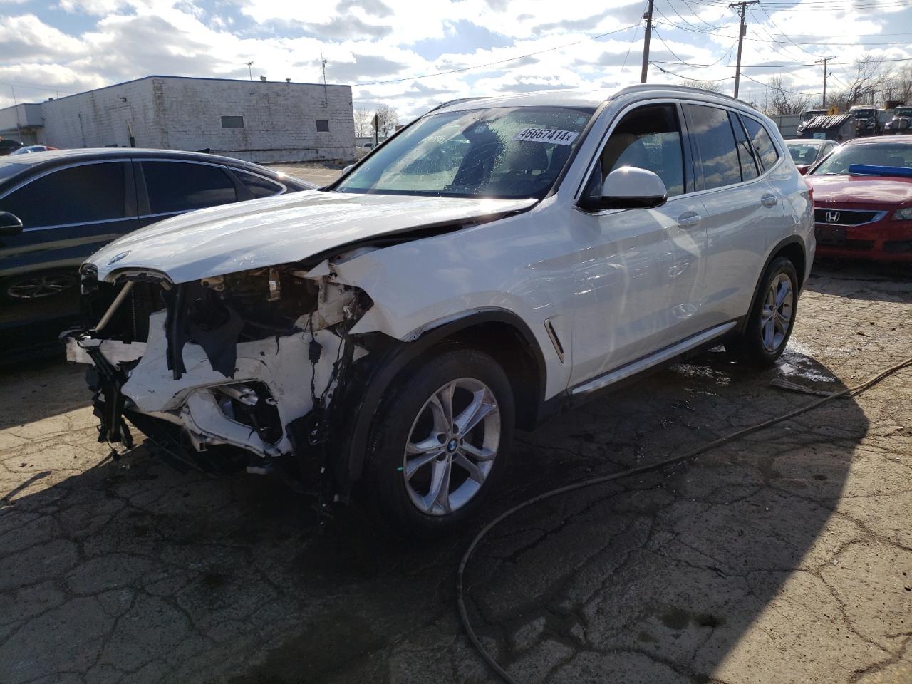 BMW X3 2021 5uxty5c00m9g40162