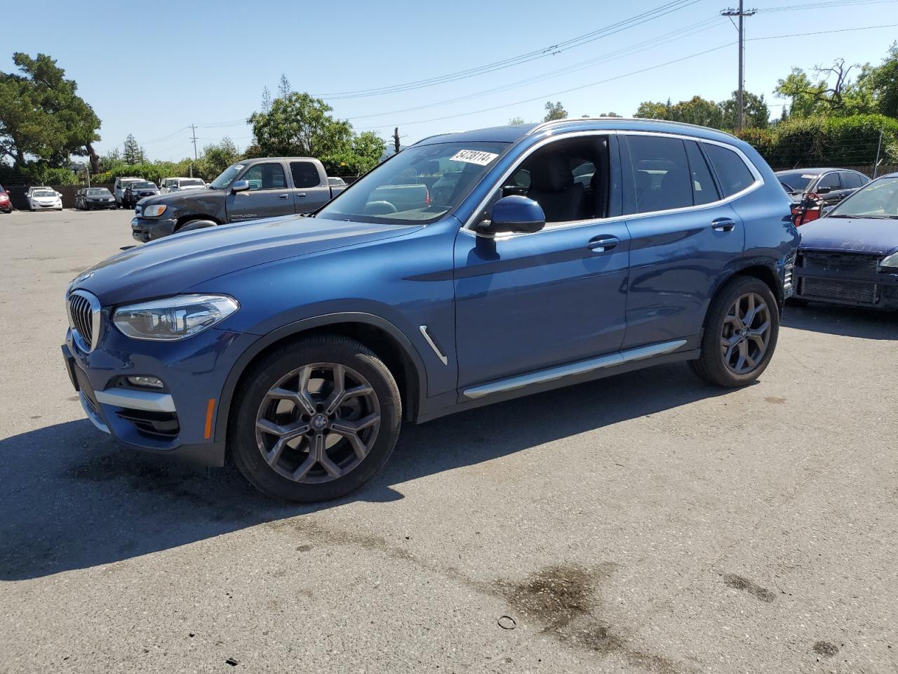 BMW X3 2021 5uxty5c03m9e20353