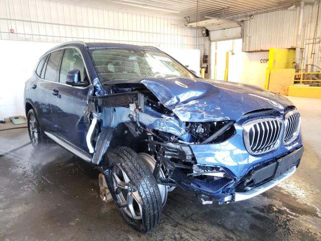 BMW X3 XDRIVE3 2020 5uxty5c05l9c01070