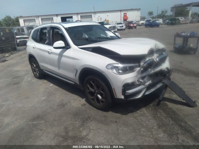 BMW X3 2021 5uxty5c05m9e13291