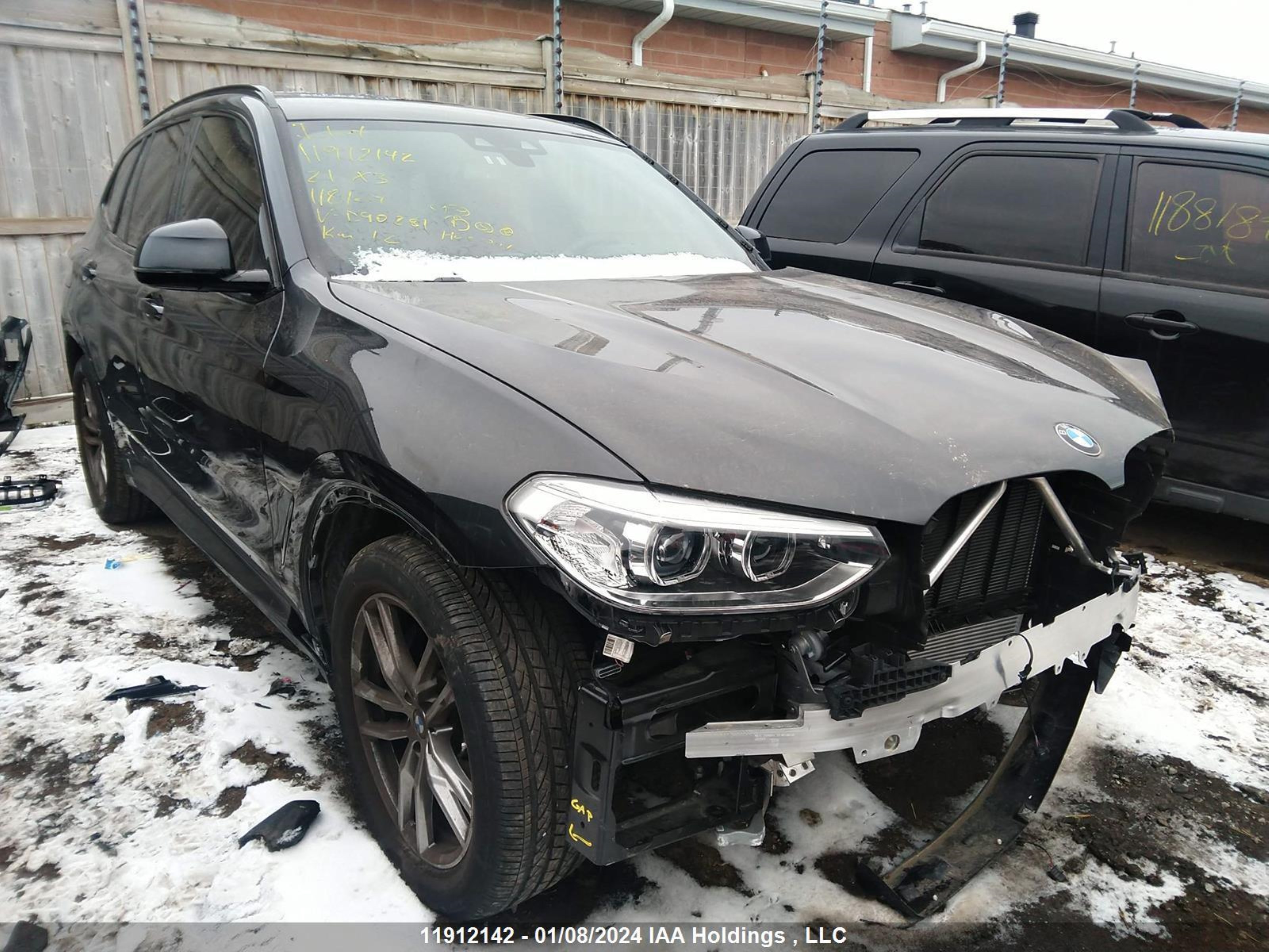 BMW X3 2021 5uxty5c06m9d90281