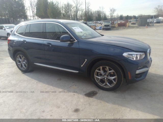 BMW X3 2021 5uxty5c06m9f11553