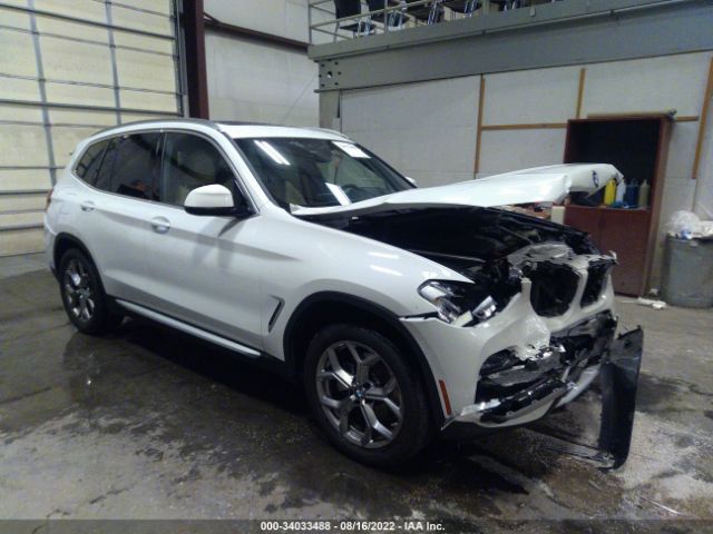 BMW X3 2021 5uxty5c06m9f33620