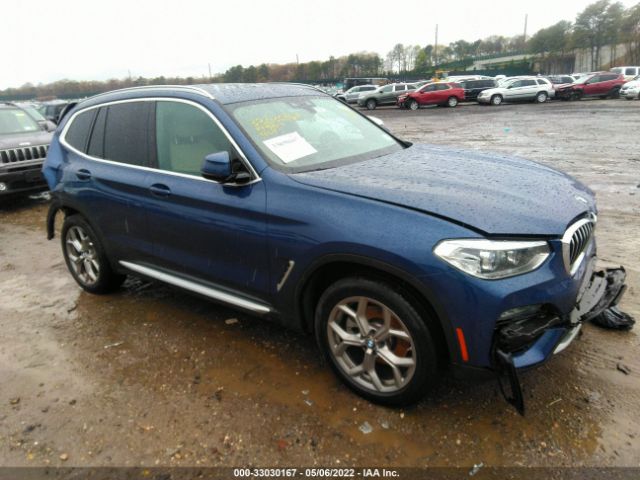 BMW X3 2021 5uxty5c06m9g57497