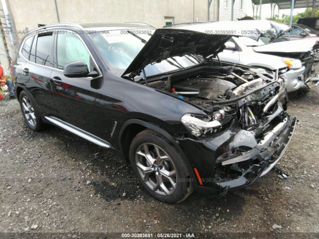 BMW X3 2021 5uxty5c07m9e96397