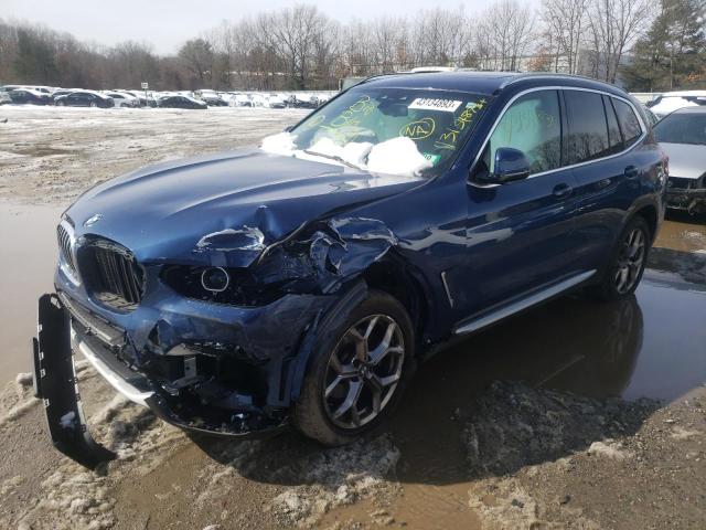 BMW X3 XDRIVE3 2021 5uxty5c07m9g80318