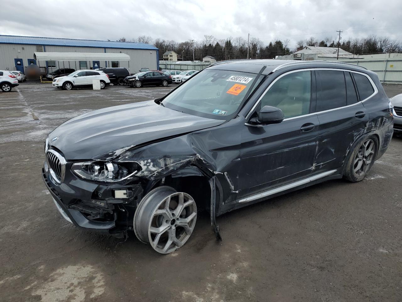 BMW X3 2021 5uxty5c08m9d92324