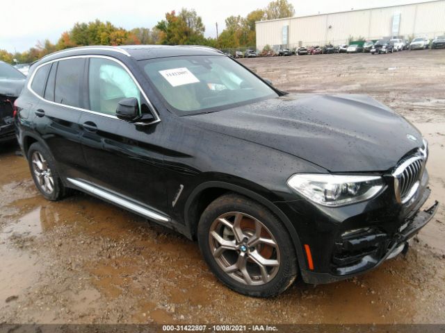 BMW X3 2021 5uxty5c08m9e76806