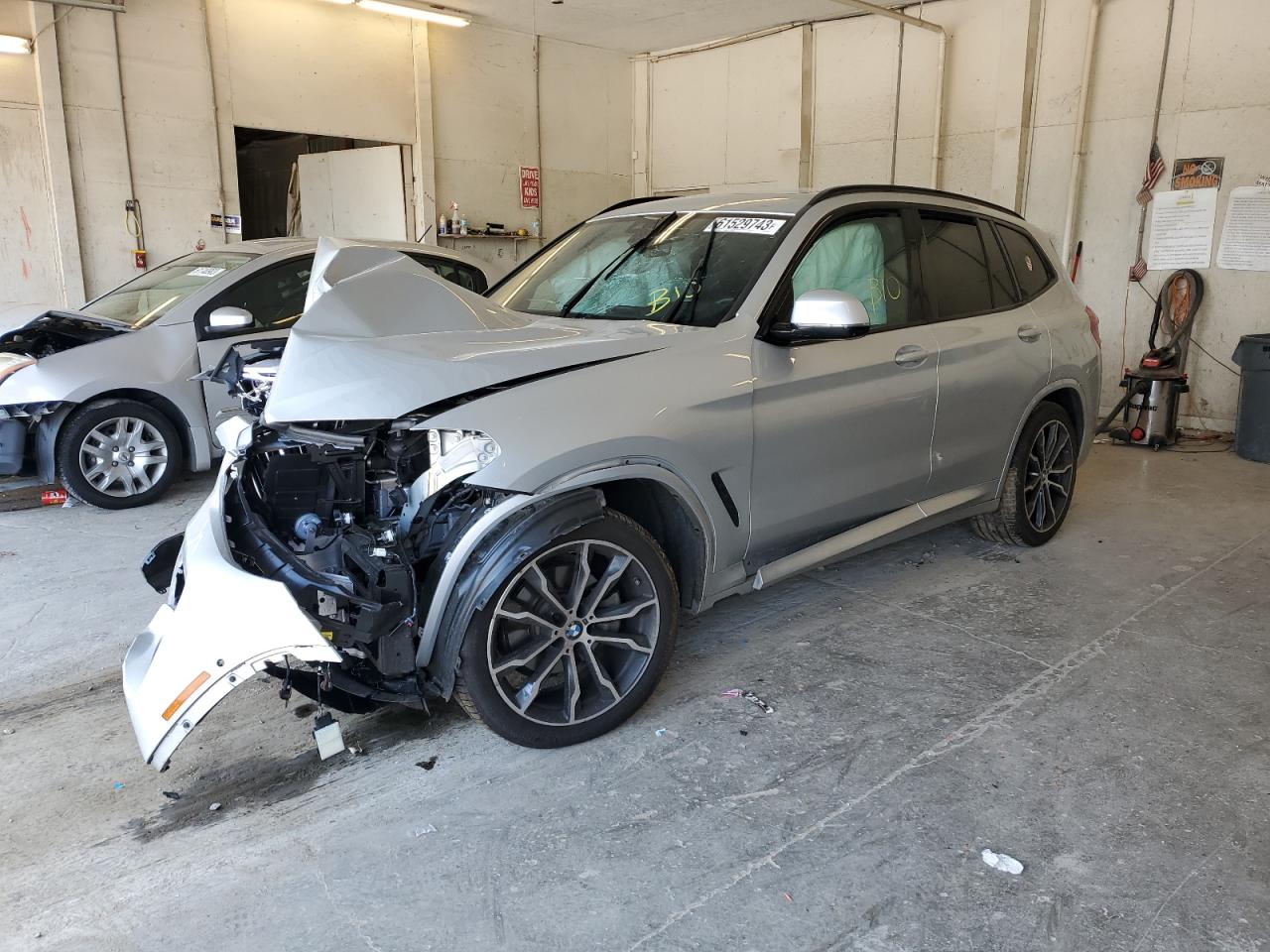 BMW X3 2021 5uxty5c08m9f31724