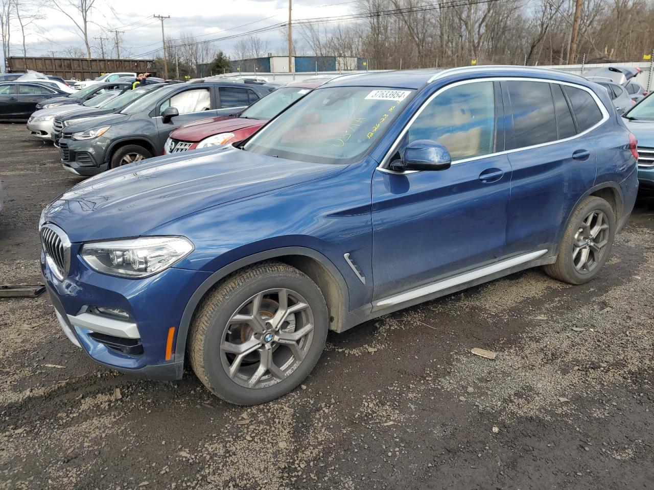 BMW X3 2021 5uxty5c08m9f52489