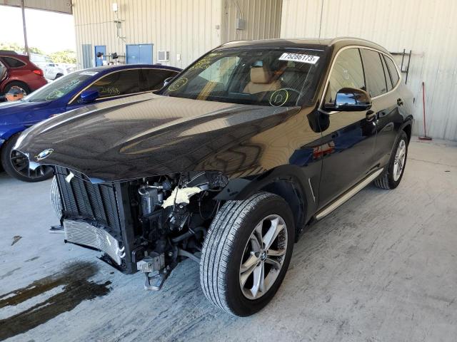 BMW X3 2021 5uxty5c08m9h37223