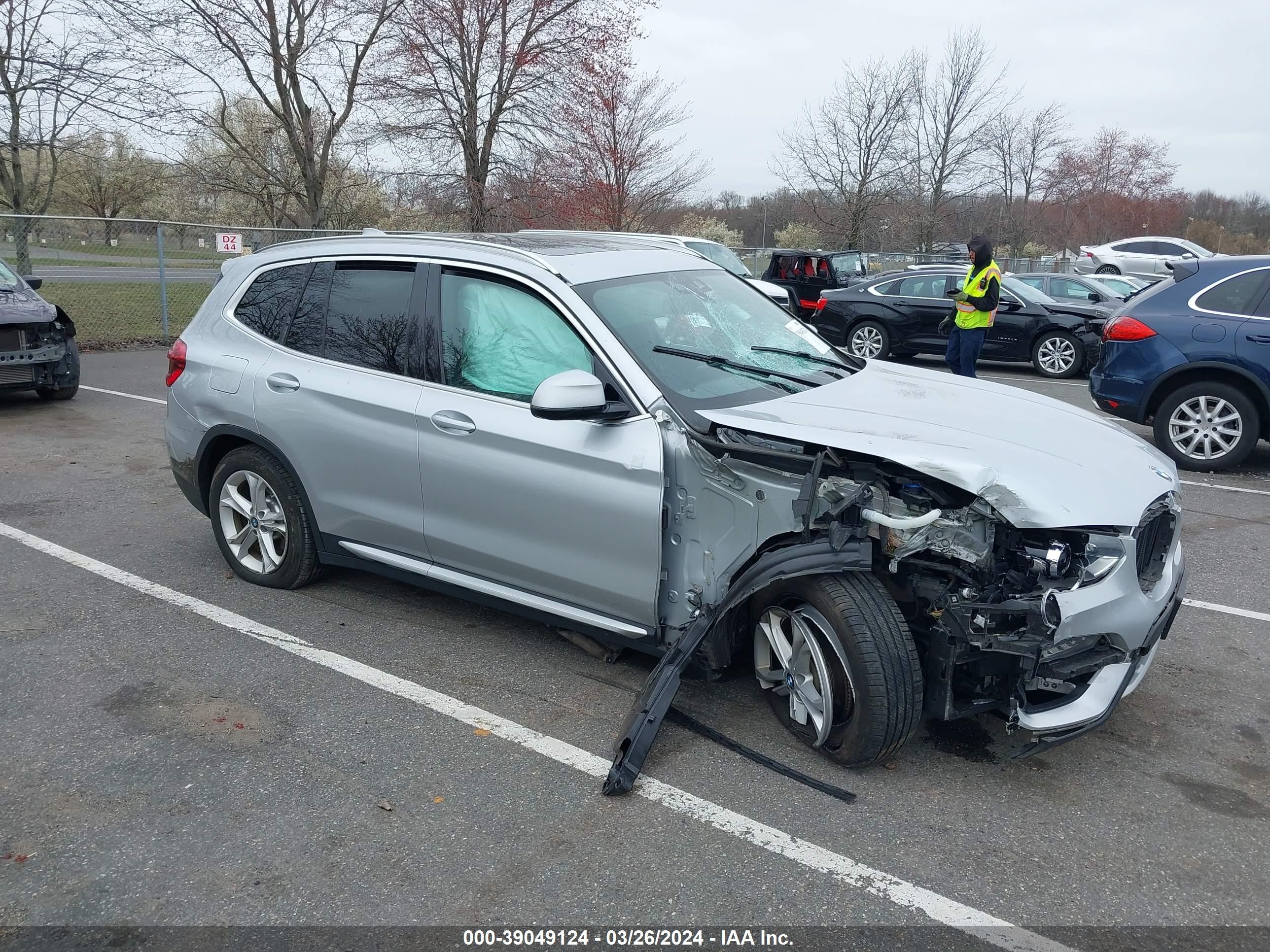 BMW X3 2020 5uxty5c09l9b17107