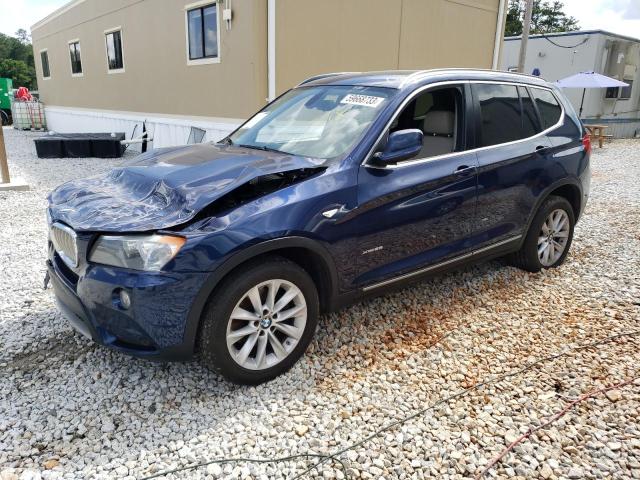 BMW X3 XDRIVE2 2011 5uxwx5c50bl706640