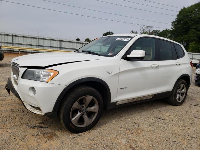 BMW X3 XDRIVE2 2012 5uxwx5c50cl717882