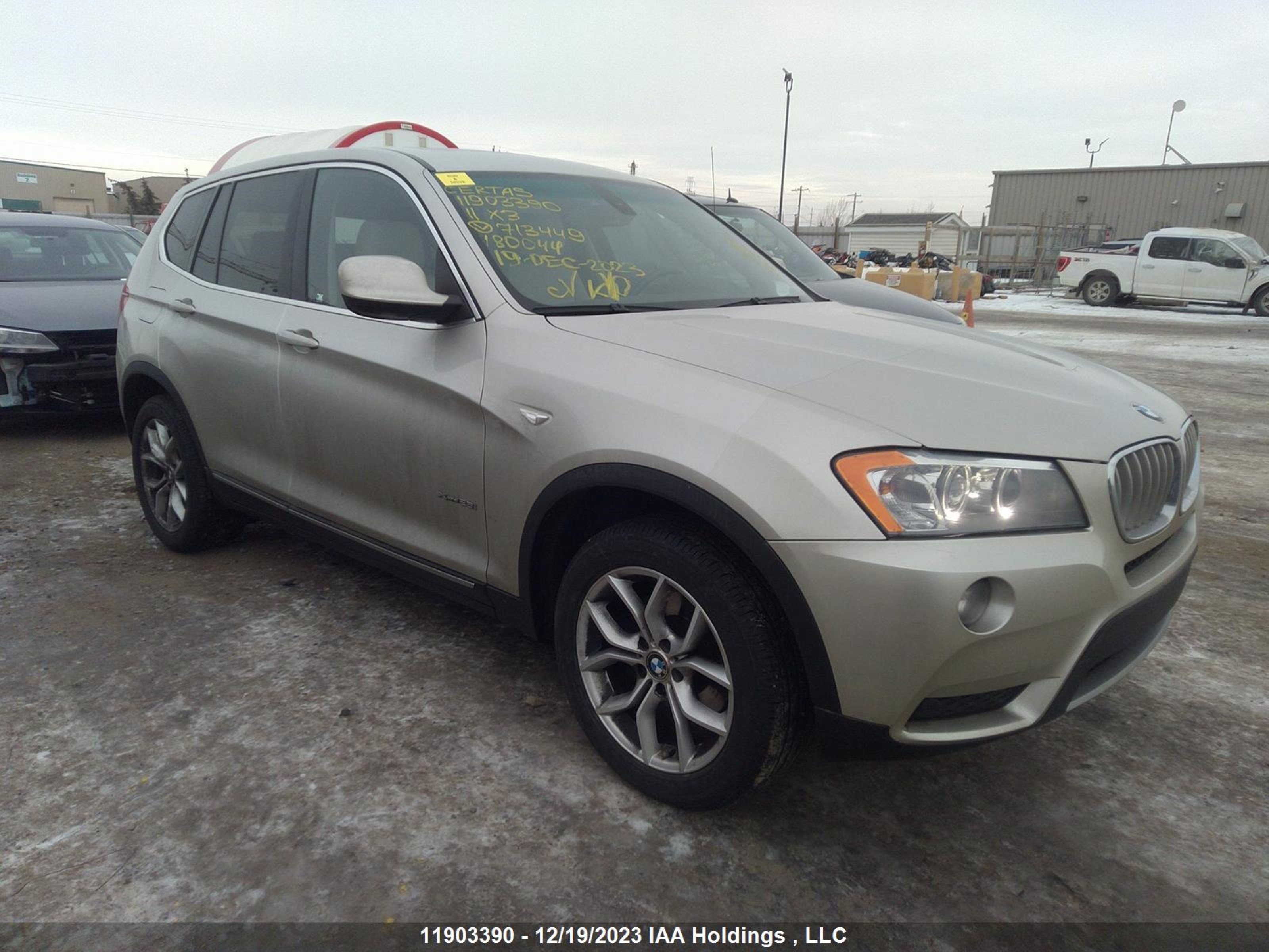 BMW X3 2011 5uxwx5c51bl713449