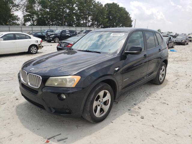 BMW X3 XDRIVE2 2011 5uxwx5c51blk59252