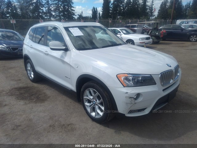 BMW X3 2012 5uxwx5c52cl722551