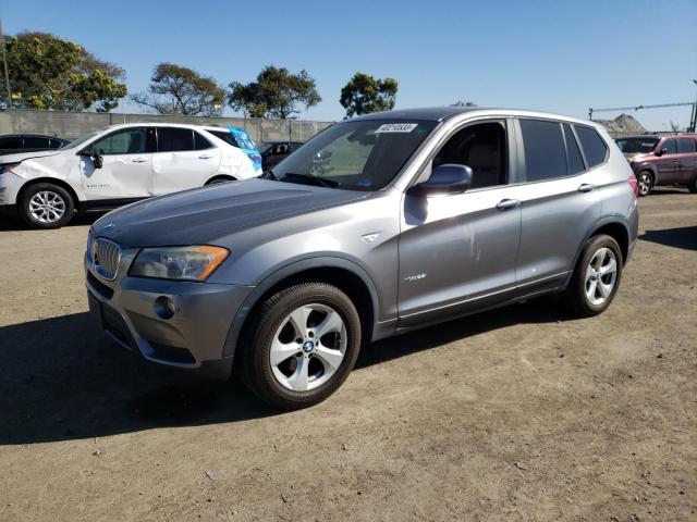 BMW X3 XDRIVE2 2012 5uxwx5c52cl724820