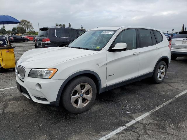 BMW X3 XDRIVE2 2012 5uxwx5c52cl725630