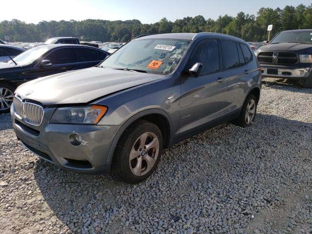 BMW X3 XDRIVE2 2012 5uxwx5c52cl728639