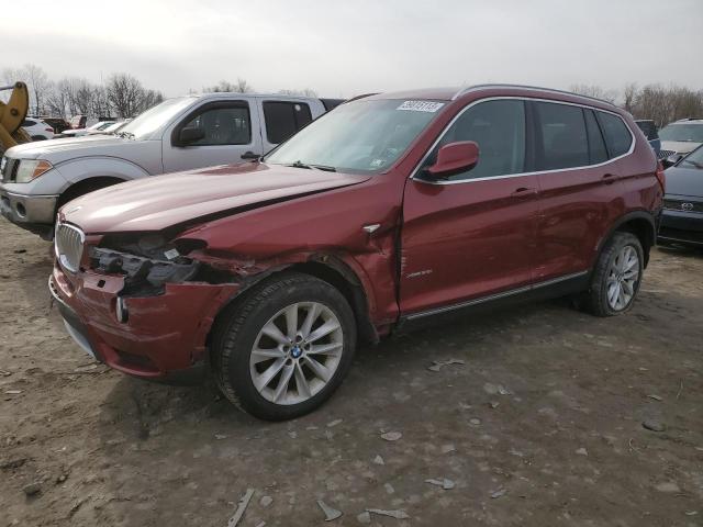 BMW X3 XDRIVE2 2011 5uxwx5c53bl710374