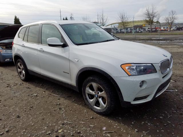 BMW X3 XDRIVE2 2011 5uxwx5c54bl709122