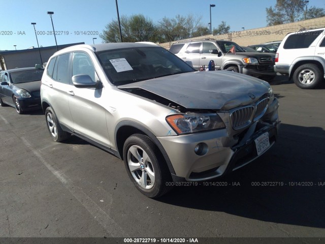 BMW X3 2012 5uxwx5c54cl722020