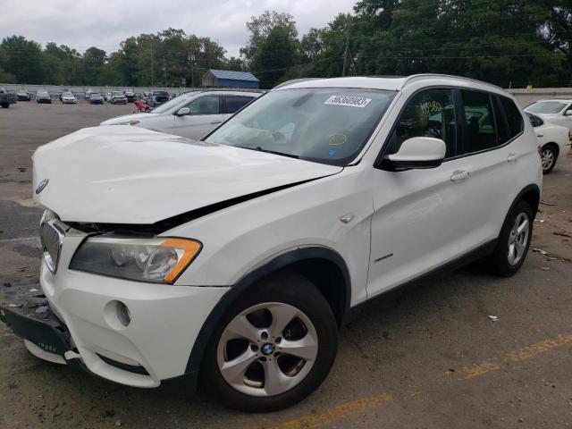 BMW X3 XDRIVE2 2012 5uxwx5c54cl727458