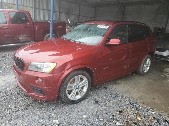 BMW X3 XDRIVE2 2012 5uxwx5c55cl717375