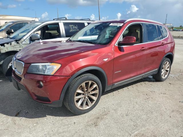 BMW X3 XDRIVE2 2011 5uxwx5c56bl705279