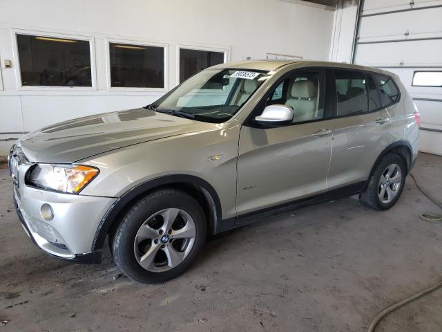 BMW X3 XDRIVE2 2011 5uxwx5c57bl701791