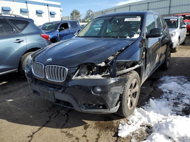 BMW X3 XDRIVE2 2012 5uxwx5c59cl726273