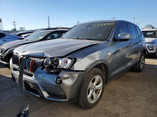 BMW X3 XDRIVE2 2012 5uxwx5c59cl729111