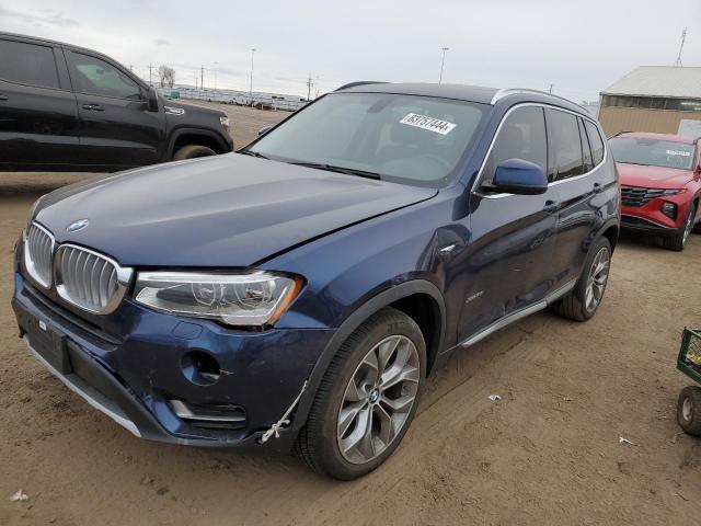 BMW X3 XDRIVE3 2017 5uxwx7c30h0w39476