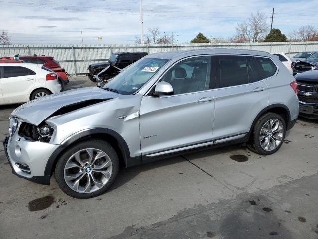 BMW X3 XDRIVE3 2017 5uxwx7c33h0u43547