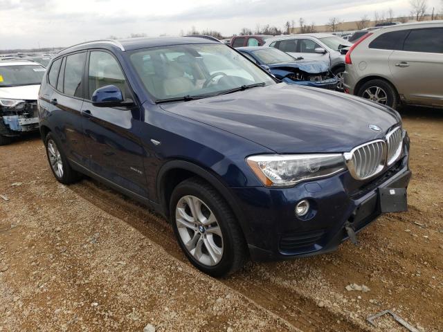 BMW X3 XDRIVE3 2017 5uxwx7c36h0u43963